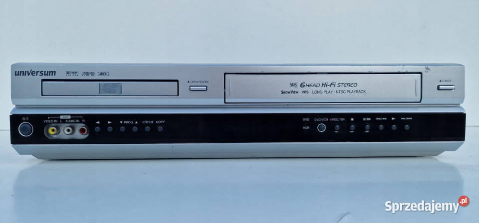 Video i DVD kombo Universum 6 head Międzychód