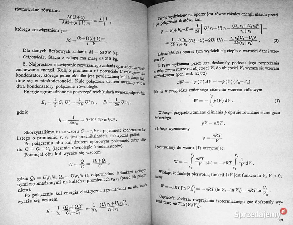 Tematy egzaminów wstępnych z fizyki z Chełm