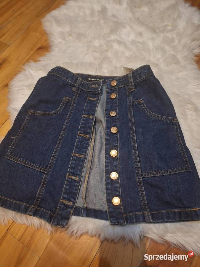 Spódniczka jeans Stradivarius Strzyżów