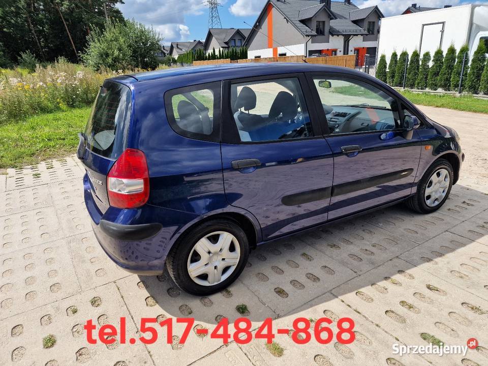 Honda Jazz 14 benz bezwypadkowabez korozji Hatchback Niestępowo