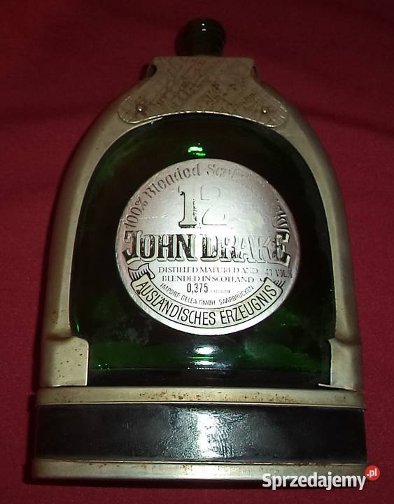 John Drake Blended Scotch Whisky butelka kolekcjonerska