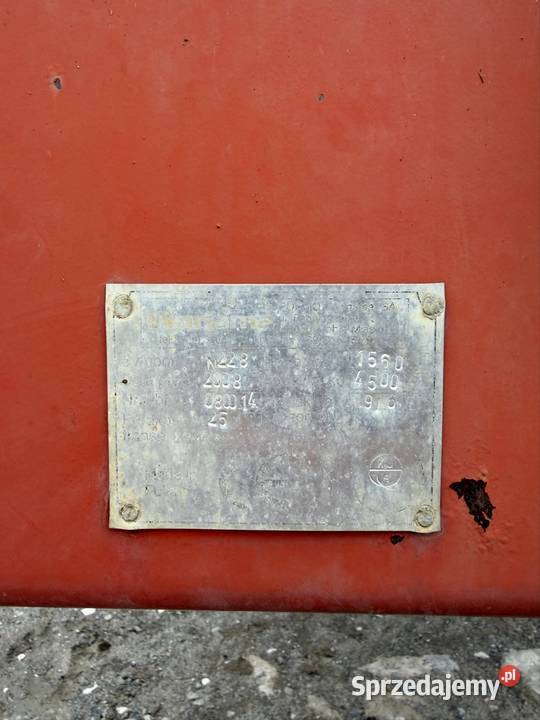 Rozrzutnik obornika Warfama N228 45T Łabowa