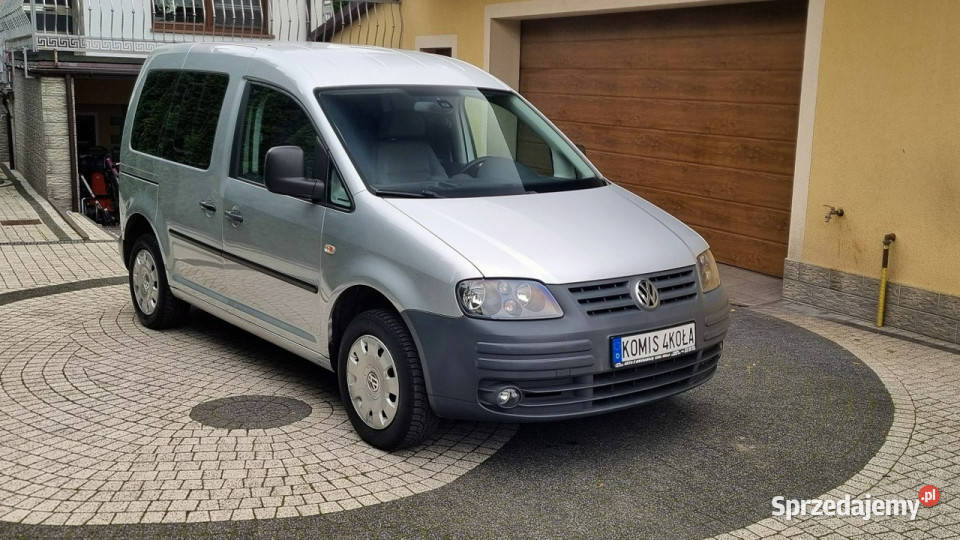 Volkswagen Caddy Android Climatronic 14 MPI garażowany mazowieckie