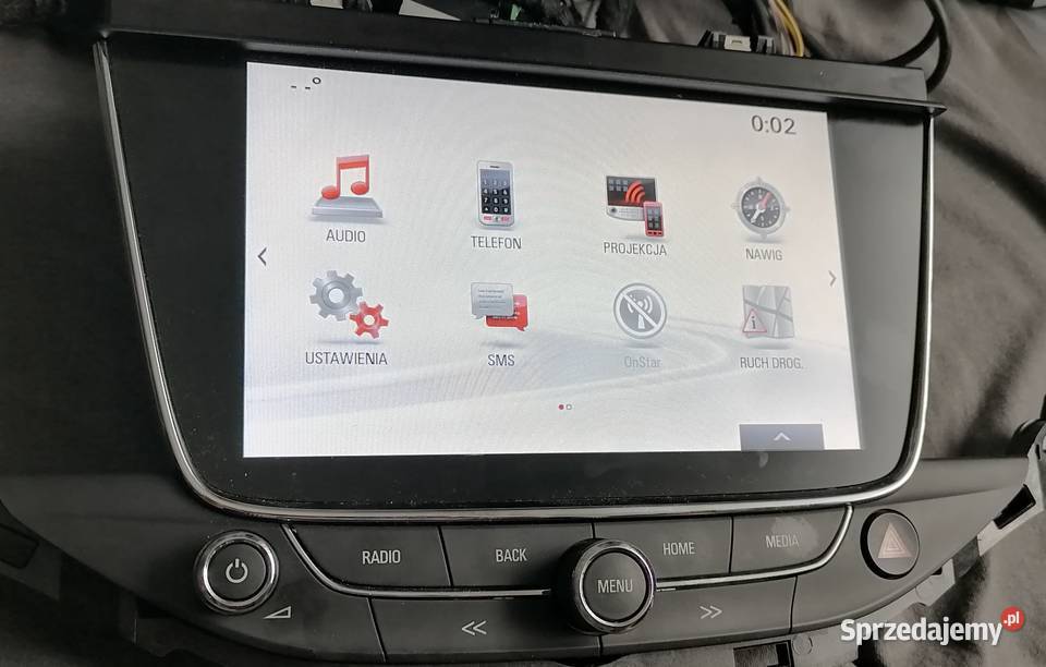 Wyśietlacz Do Opel Astra K Intellink Navi900 Deski rozdzielcze, konsole Poznań