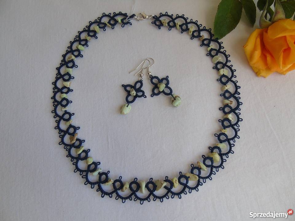 Biżuteria Frywolitkowa Naszyjniki