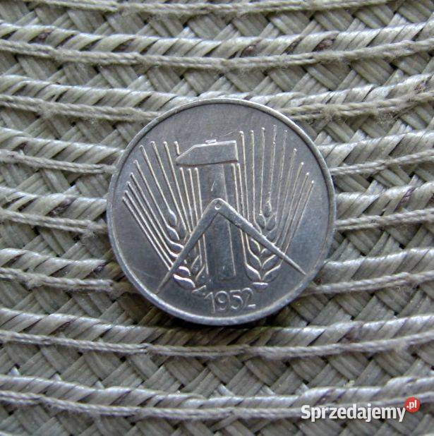 DDR 1 Pfenig 1952r A Kalisz