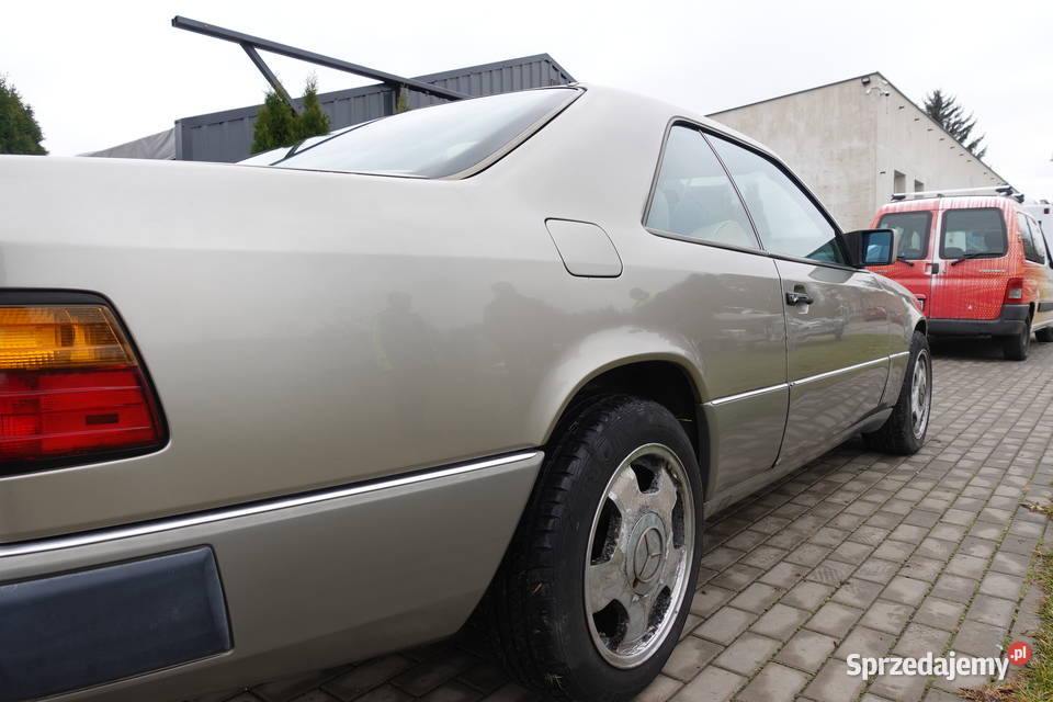 Mercedes 300 CE W124 Bez Korozji Super Baza na elektryczne lusterka Zgierz