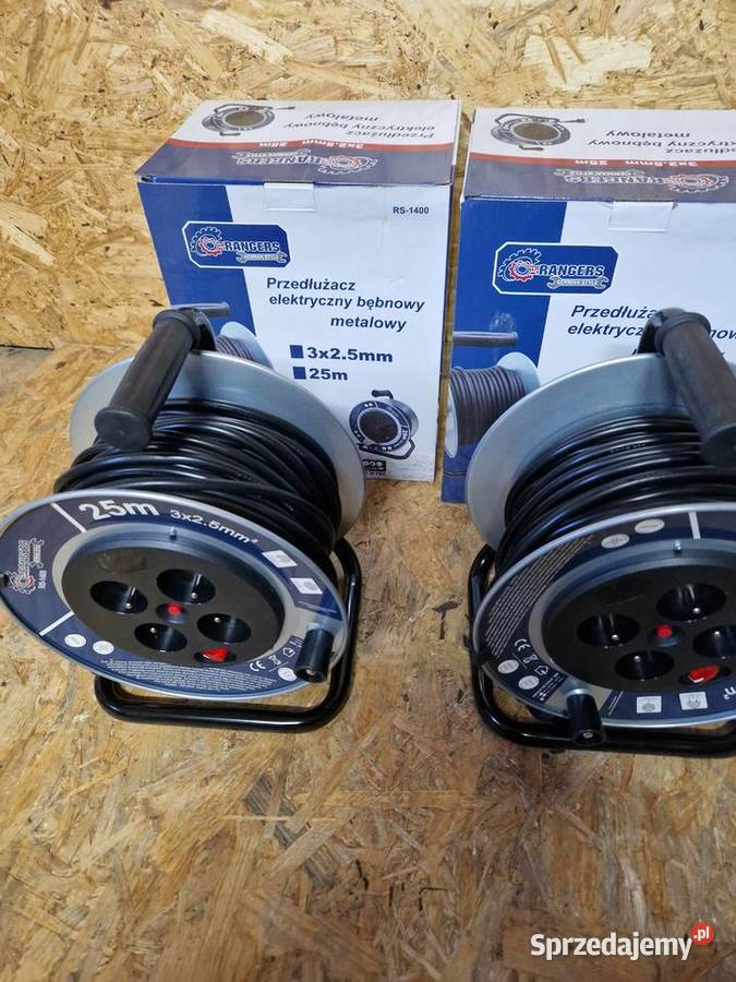 Przedłużacz bębnowy ogrodowy Rangers 25 m 4 Głogowa
