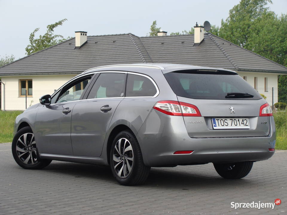 Peugeot 508 20 HDI Manual Skóra LED Allure czujnik parkowania mazowieckie Kowala-Stępocina sprzedam