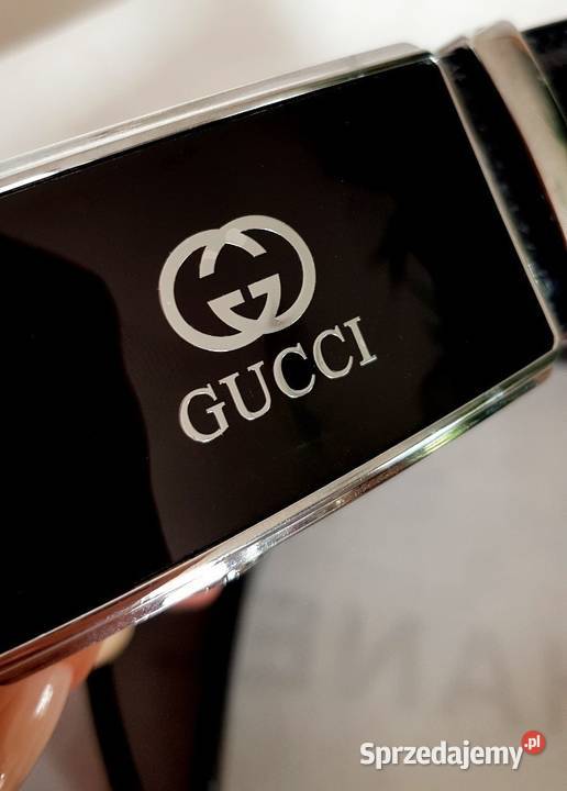 SKÓRA NATURALNA GUCCI PASEK SKÓRZANY GUCCI Paski kujawsko-pomorskie Bydgoszcz