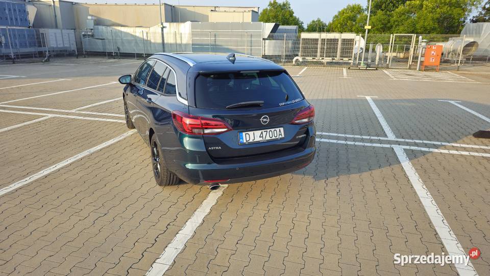 Opel Astra K Biturbo wersja Elite szafirowy centralny zamek Jelenia Góra