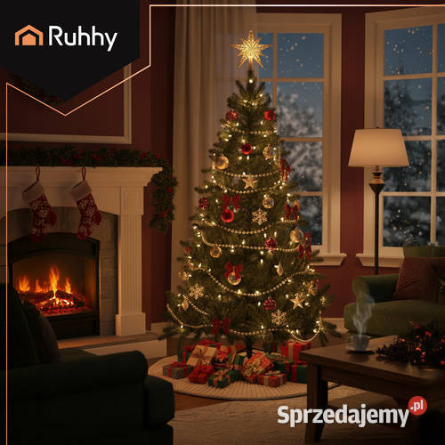 Choinka 21m z cienkimi igłami Choinka Sztuczna