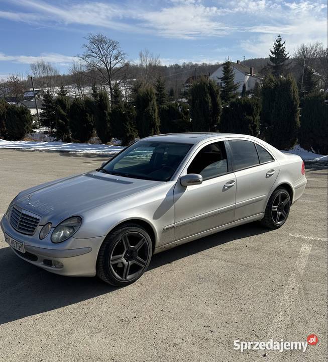 Mercedes e klasa 27 diesel 2003r Automat nieuszkodzony Strzegocice
