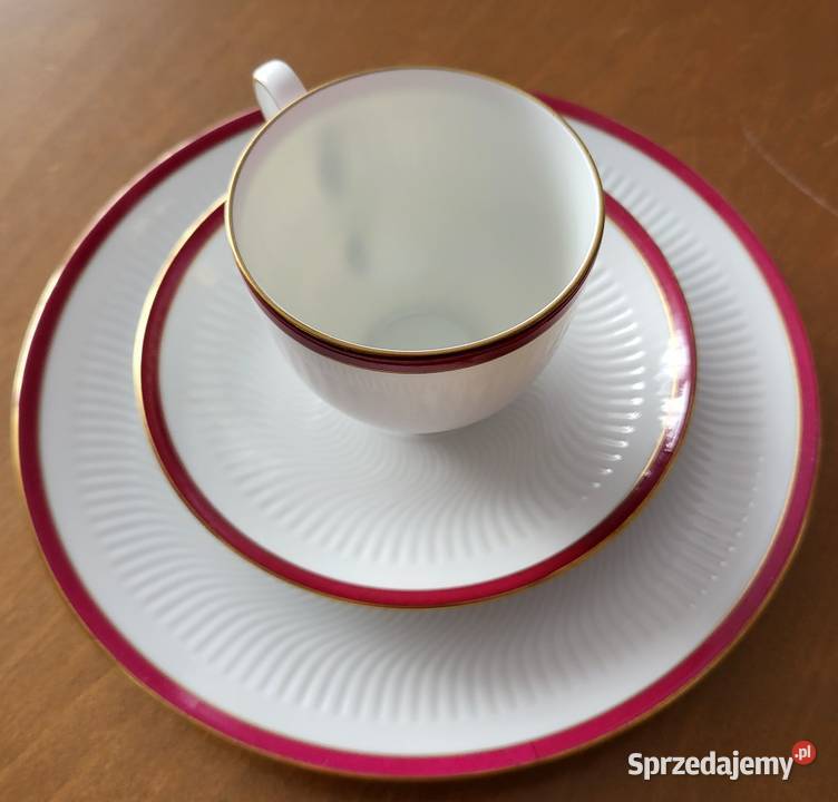 Edelstein Bawaria serwis do kawy 10 osób Porcelana i szkło Szczecin