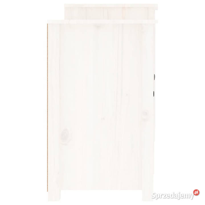 Komoda biała 164x37x68 drewno sosnowe WM821493 Warszawa