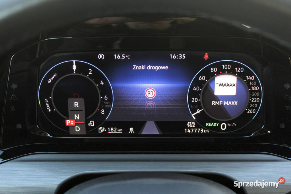 Volkswagen Golf FV23 SalonPL 204 PlugIn Hybrid komputer pokładowy Sokołów