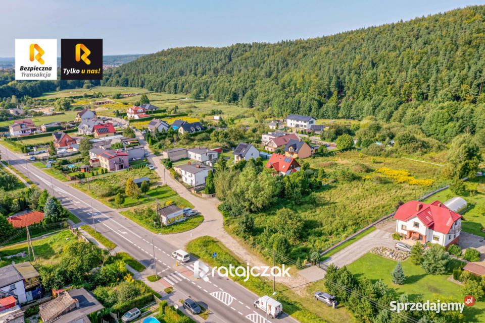 Działka Wejherowo Marynarki Wojennej 1670m2 asfalt