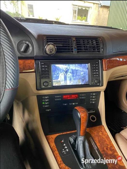 Radio 2din Android 12 BMW E39 X5 wifi Bluetooth Ożarowice