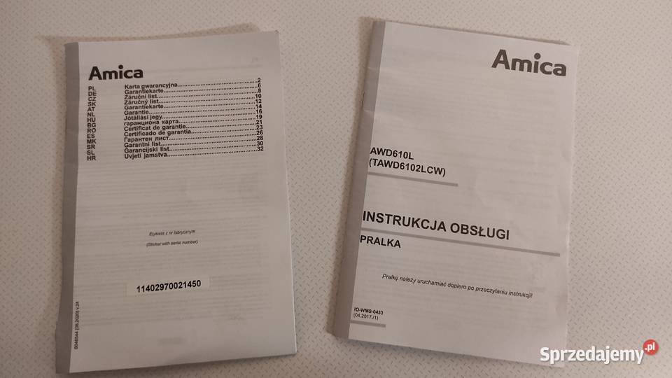 Pralka Amica 6 śląskie Bytom