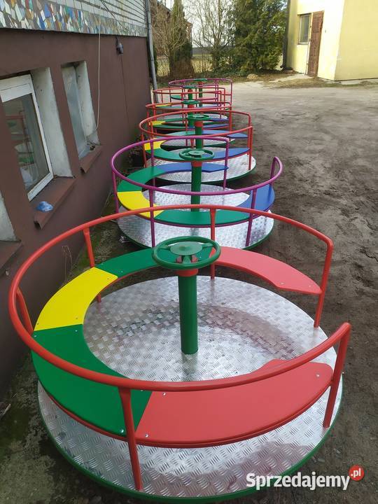 KARUZELA PLATFORMOWA NA PLAC ZABAW Pozostałe Białystok sprzedam