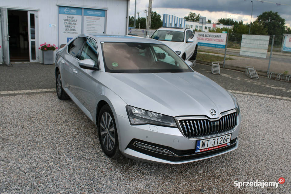 koda Superb Style DSG Kamera netto 79593PLN elektryczne lusterka mazowieckie