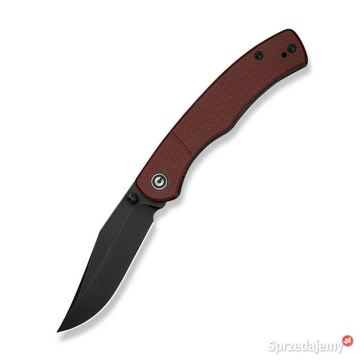 Nóż składany Civivi Clingman Burgundy G10 Black