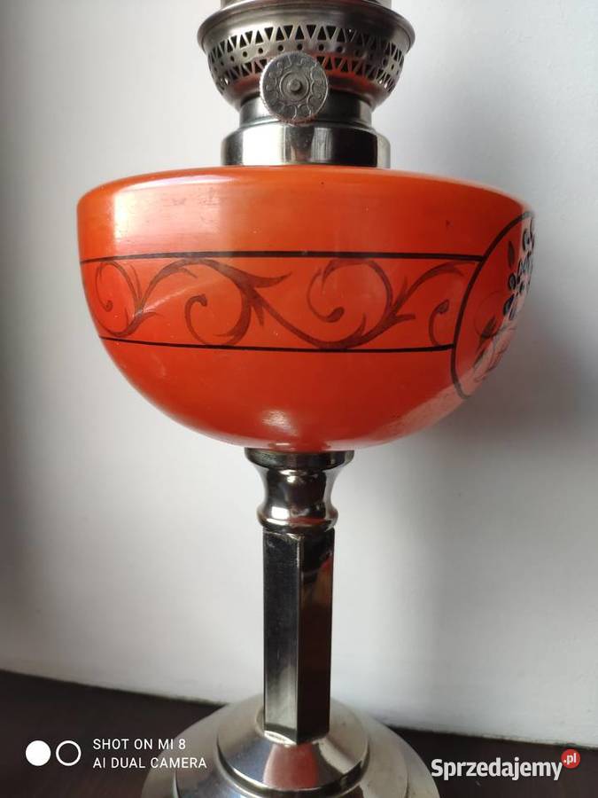 Stara francuska lampa naftowa Kraków