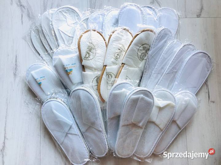 NOWE kapcie SPA hotelowe pantofle damskie męskie Obuwie Łódź