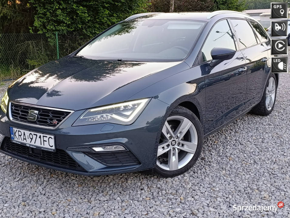 Seat Leon LEON FR 2018r 15 CarPlay Bezwypadkowy Samochody osobowe