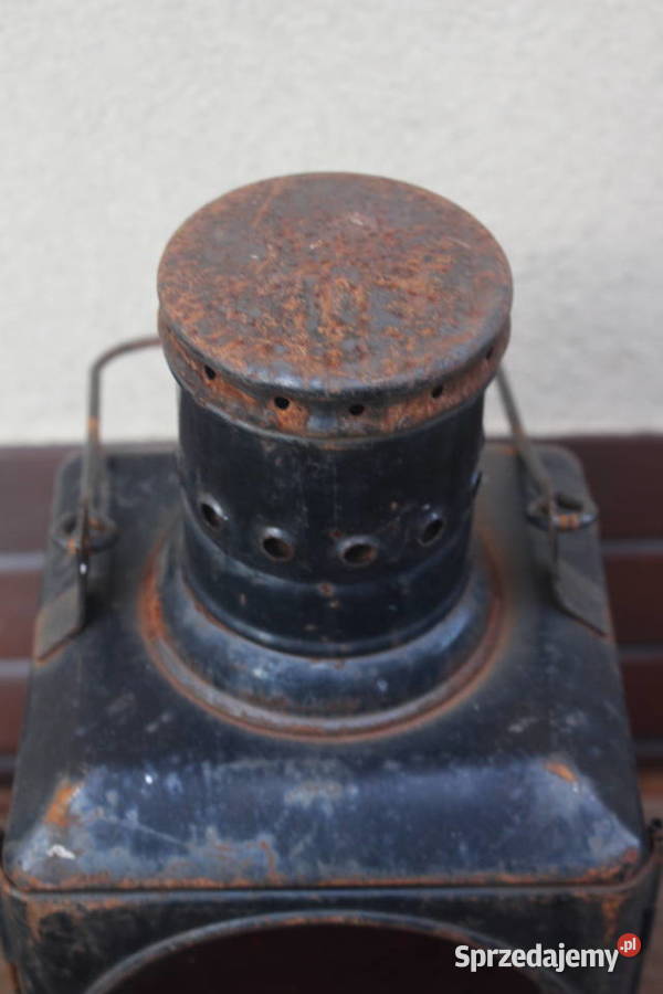 stara lampa kolejowa Kalisz