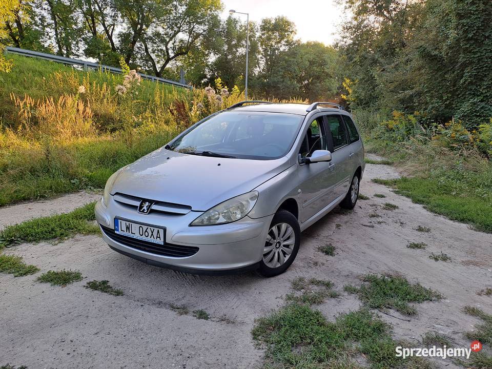 Peugeot 307sw 20 HDI 90 2005 179 przebiegu Włodawa sprzedam