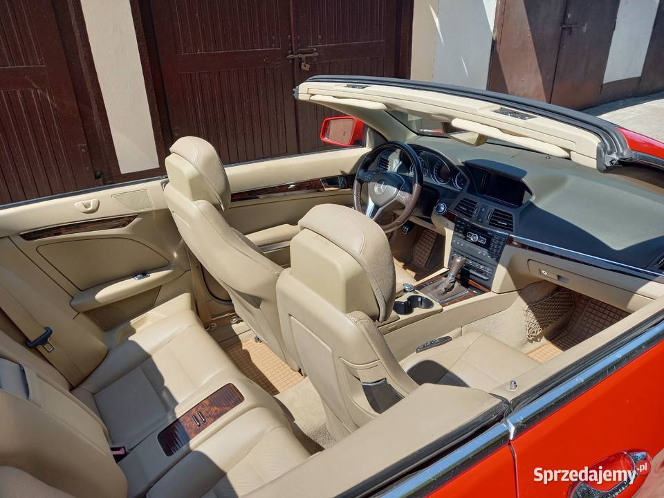 Mercedes e350 cabrio Klasa E Gdańsk