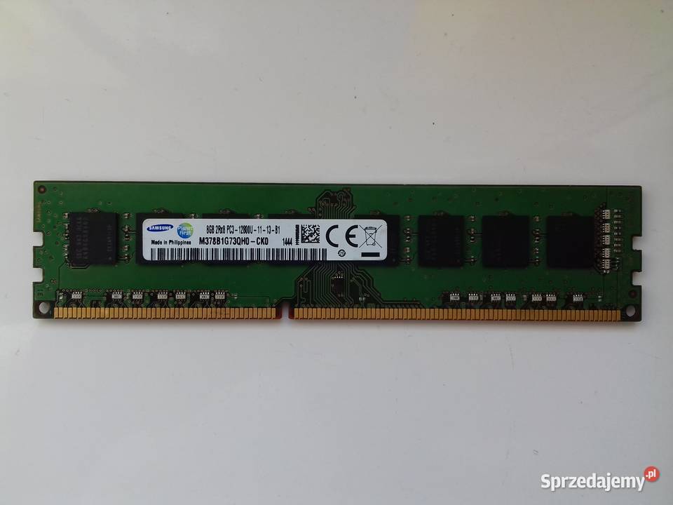 Samsung DDR3 8GB PC3 12800U 1600Mhz CL11 Sprawna Bydgoszcz sprzedam