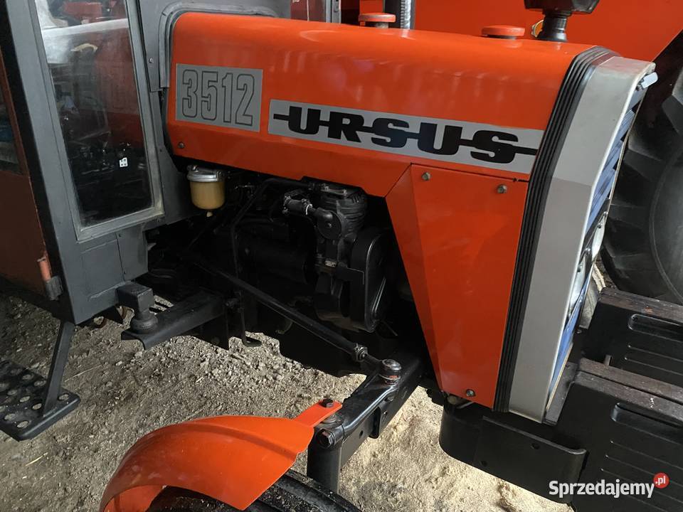 Ciągnik Ursus 3512 wielkopolskie Budzisław Kościelny
