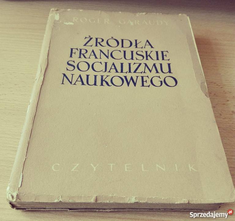 Źródła francuskie socjalizmu naukowego Roger Gdańsk
