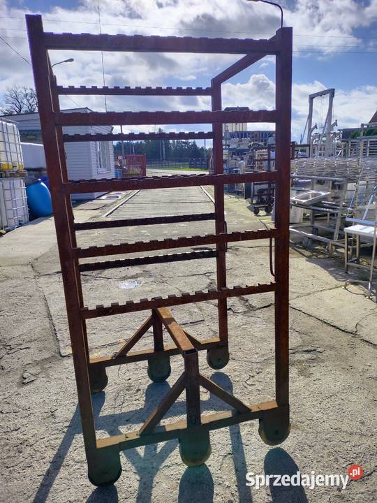 Wózek wędzarniczy typ H Wys 195 5 półek Głogówko