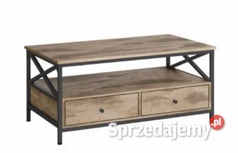 Ława stolik kawowy loft z 2 szufladami sprzedam