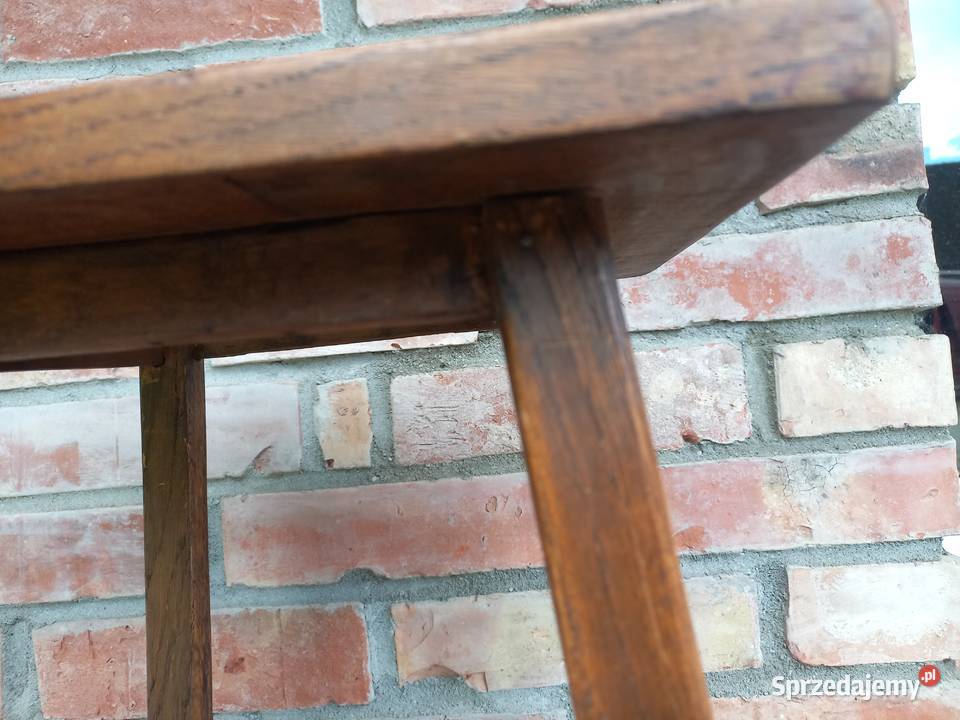 Kwietnik stary drewniany 632 Meble