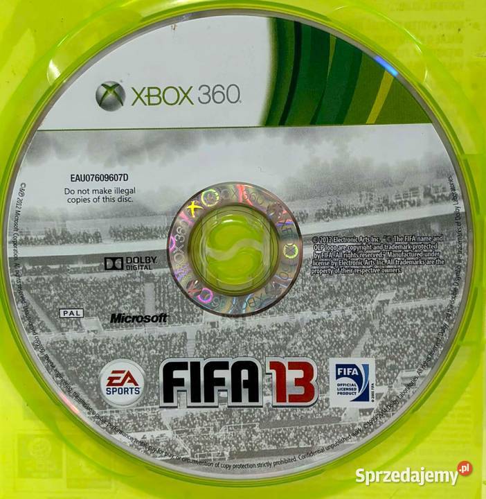 Gra Xbox 360 Fifa 13 warmińsko-mazurskie