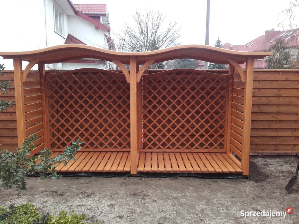 Drewutnia 2 x 11m drewutnia 19 x 11m z podwójnym Kalety
