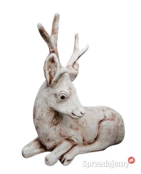 FIGURKA OGRODOWA betonowa rzeźba JELEŃ Z192 Nysa