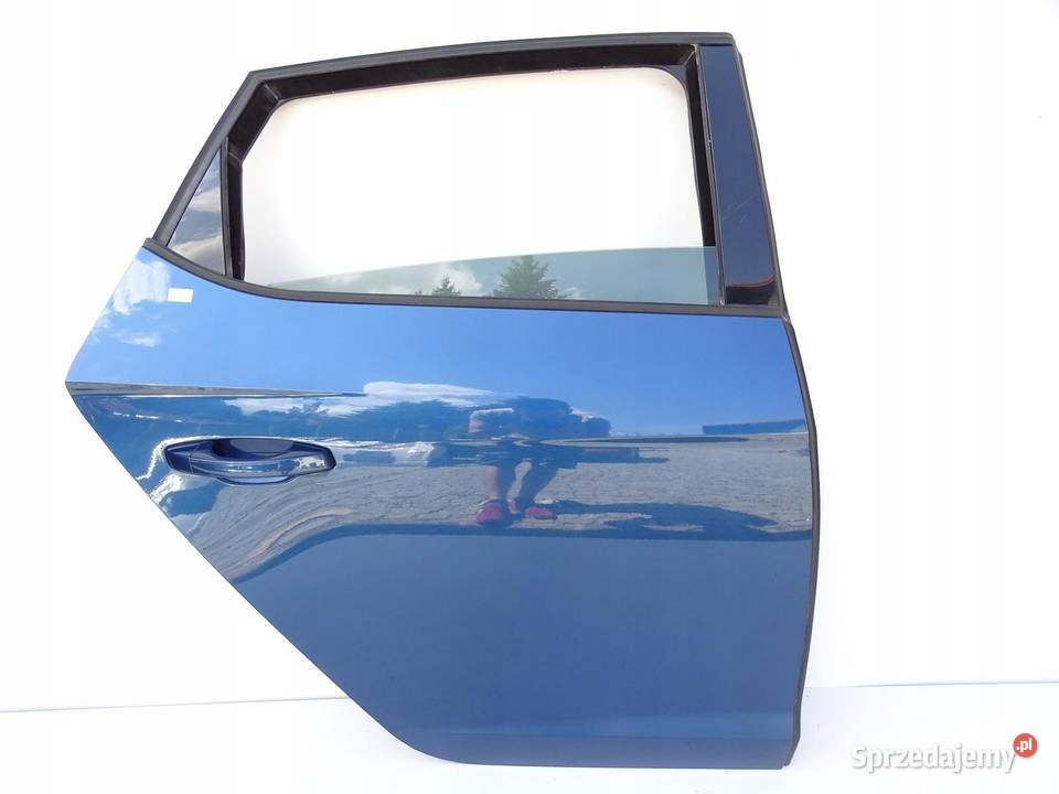 DRZWI PRAWY TYŁ PRAWE TYLNE LW5P SEAT LEON III Drzwi
