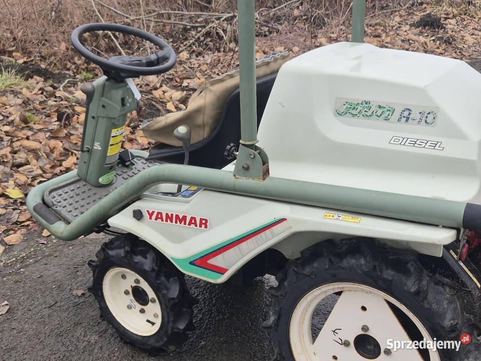 Traktorek traktor YANMAR A10D z Glebogryzarką Yanmar dolnośląskie Małuszyn sprzedam