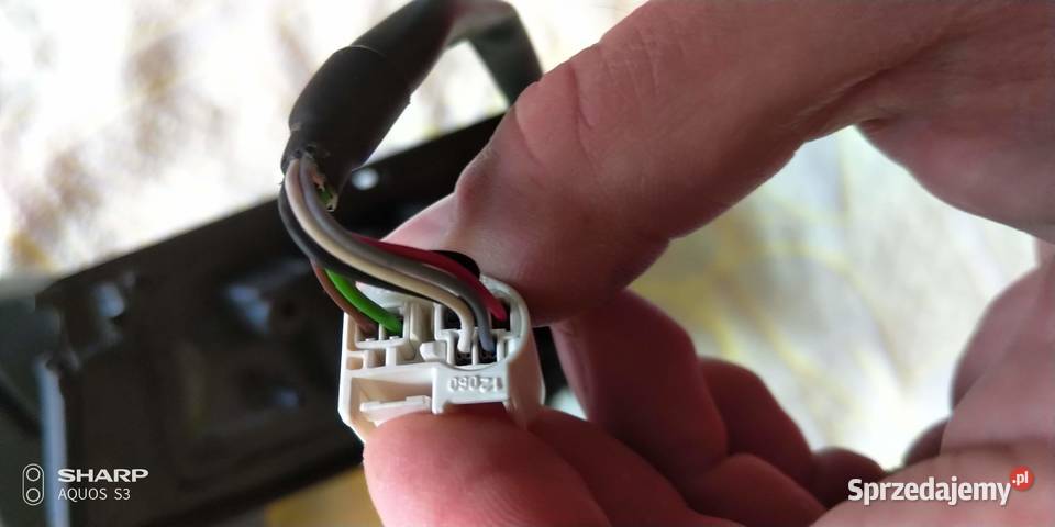 Toyota Yaris III lusterko zewnętrzne prawe Łódź