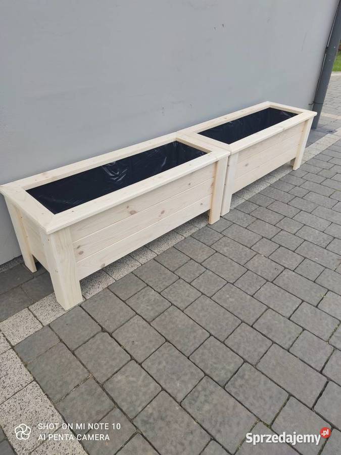 Donica drewniana ogrodowa Dom i Ogród Szadek