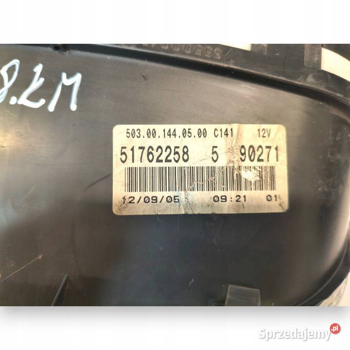LICZNIK ZEGARY 51762258 Fiat Doblo I Lift 13 19 Chełm