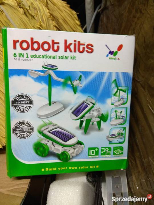 Robot solarny kit do samodzielnego złożenia w Edukacyjne Kraków