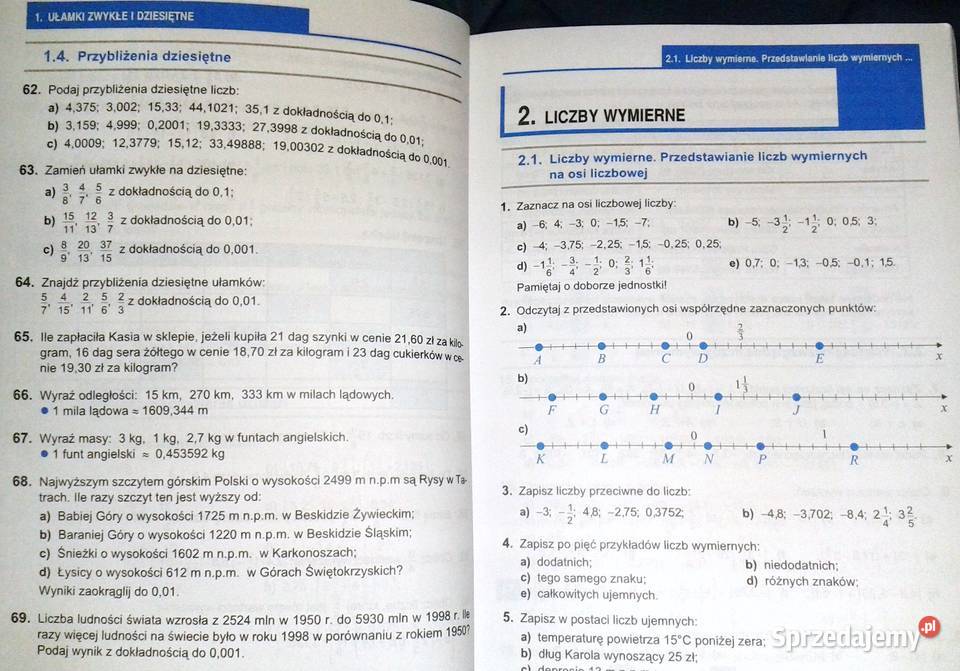 Zbiór zadań z matematyki kl 1 M lubelskie Chełm sprzedam