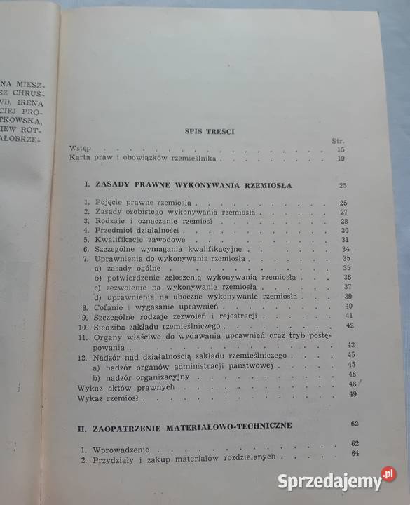 Poradnik rzemieślnika BW WHIU Libra 1978 r wielkopolskie Koźminek