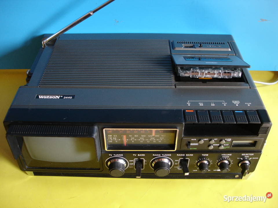 Radiomagnetofon z TV WATSON 3440 lubuskie Zielona Góra